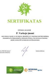 , Certificaten