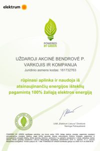 , Sertifikatai